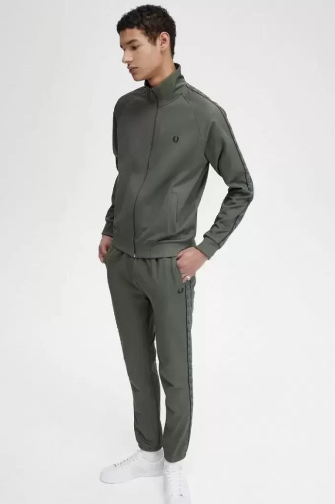 Chaquetas deportivas con cinta en contraste para hombre Chaquetas deportivas con cinta en contraste para hombre