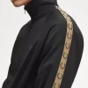 Chaquetas deportivas con cinta en contraste para hombre