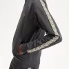 Chaquetas deportivas con cinta en contraste para hombre