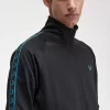 Chaquetas deportivas con cinta en contraste para hombre