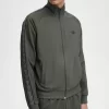 Chaquetas deportivas con cinta en contraste para hombre Chaquetas deportivas con cinta en contraste para hombre
