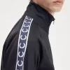 Chaquetas deportivas con cinta en contraste para hombre