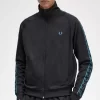Chaquetas deportivas con cinta en contraste para hombre