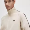 Chaquetas deportivas con cinta en contraste para hombre Chaquetas deportivas con cinta en contraste para hombre