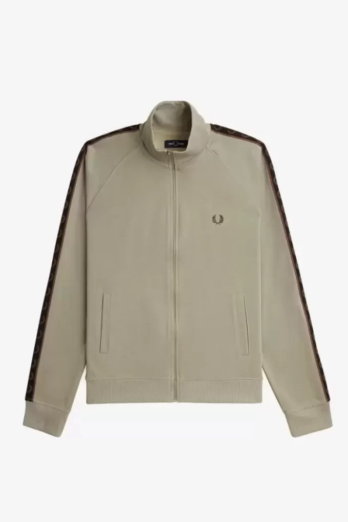 Chaquetas deportivas con cinta en contraste para hombre Chaquetas deportivas con cinta en contraste para hombre