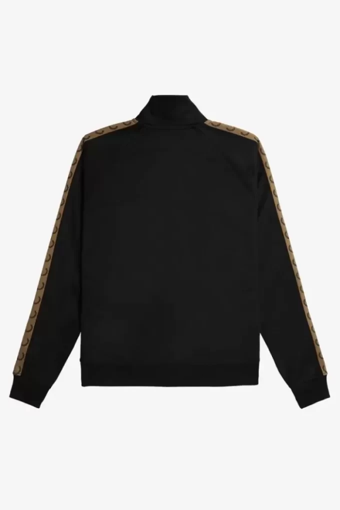Chaquetas deportivas con cinta en contraste para hombre
