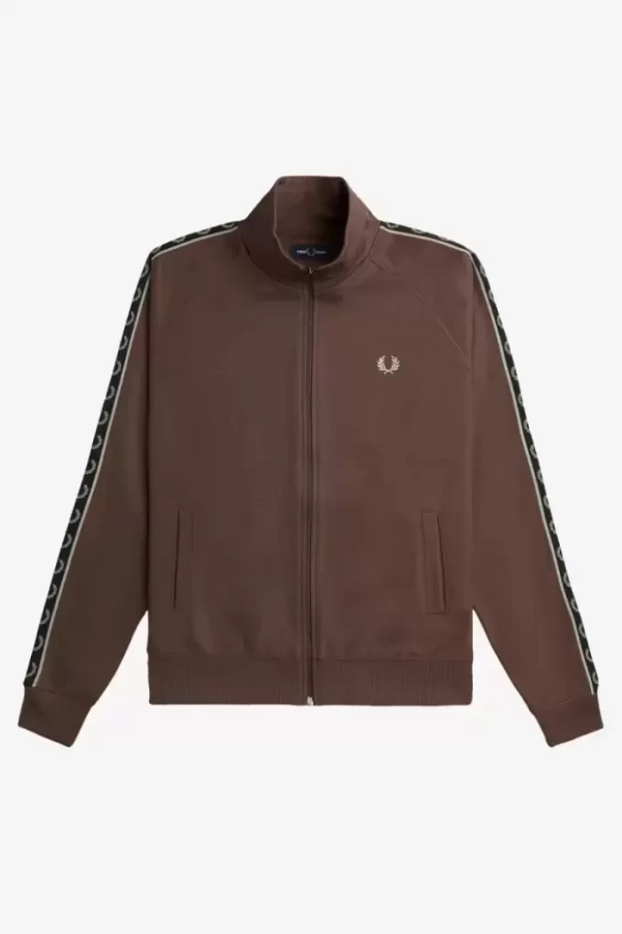 Chaquetas deportivas con cinta en contraste para hombre Chaquetas deportivas con cinta en contraste para hombre