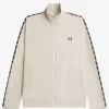 Chaquetas deportivas con cinta en contraste para hombre Chaquetas deportivas con cinta en contraste para hombre