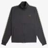 Chaquetas deportivas con cinta en contraste para hombre