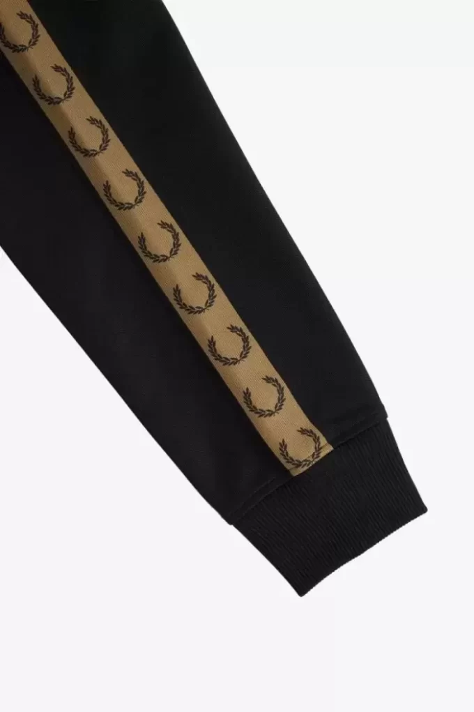 Chaquetas deportivas con cinta en contraste para hombre