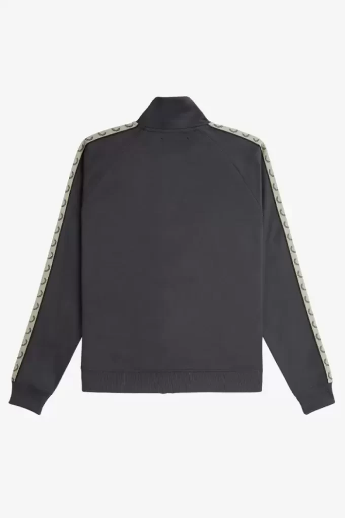 Chaquetas deportivas con cinta en contraste para hombre