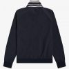 Chaquetas deportivas con cuello a rayas