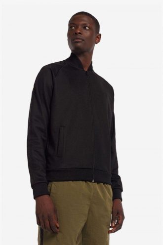 Chaquetas deportivas con cuello de bombardero y cinta tonal