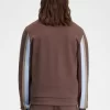 Chaquetas deportivas con cuello y detalle de cinta para hombre