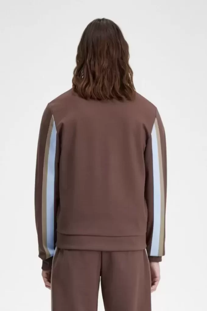 Chaquetas deportivas con cuello y detalle de cinta para hombre