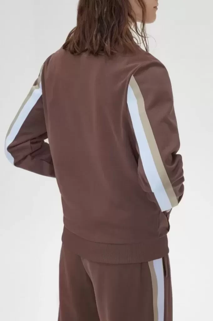 Chaquetas deportivas con cuello y detalle de cinta para hombre