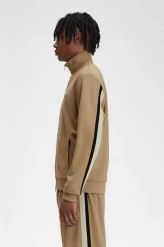 Chaquetas deportivas con detalle de cinta para hombre