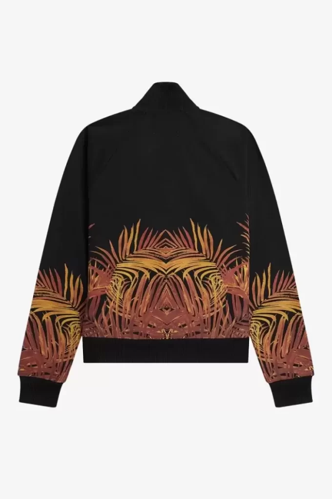 Chaquetas deportivas con estampado de palmeras para mujer Chaquetas deportivas con estampado de palmeras para mujer