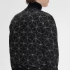 Chaquetas deportivas con estampado geométrico para hombre