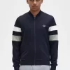 Chaquetas deportivas con mangas con ribete para hombre