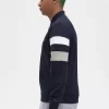 Chaquetas deportivas con mangas con ribete para hombre