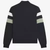 Chaquetas deportivas con mangas con ribete para hombre