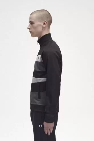 Chaquetas deportivas con paneles de contraste para hombre