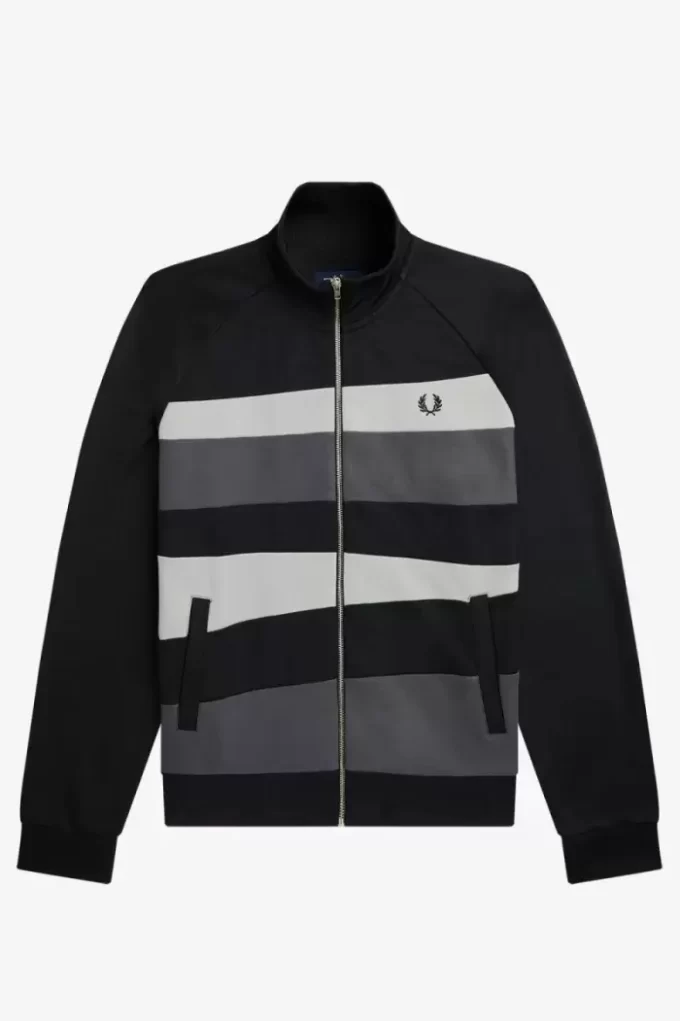 Chaquetas deportivas con paneles de contraste para hombre