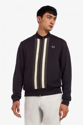 Chaquetas deportivas con paneles de rayas