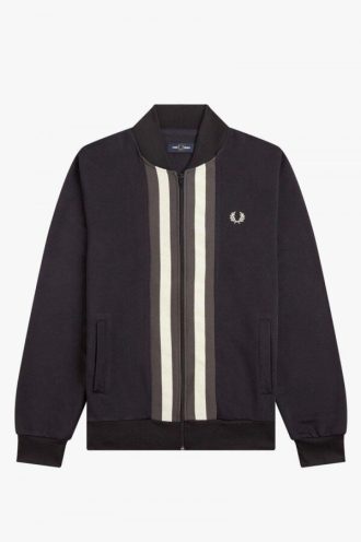 Chaquetas deportivas con paneles de rayas