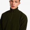 Chaquetas deportivas de forro polar con media cremallera