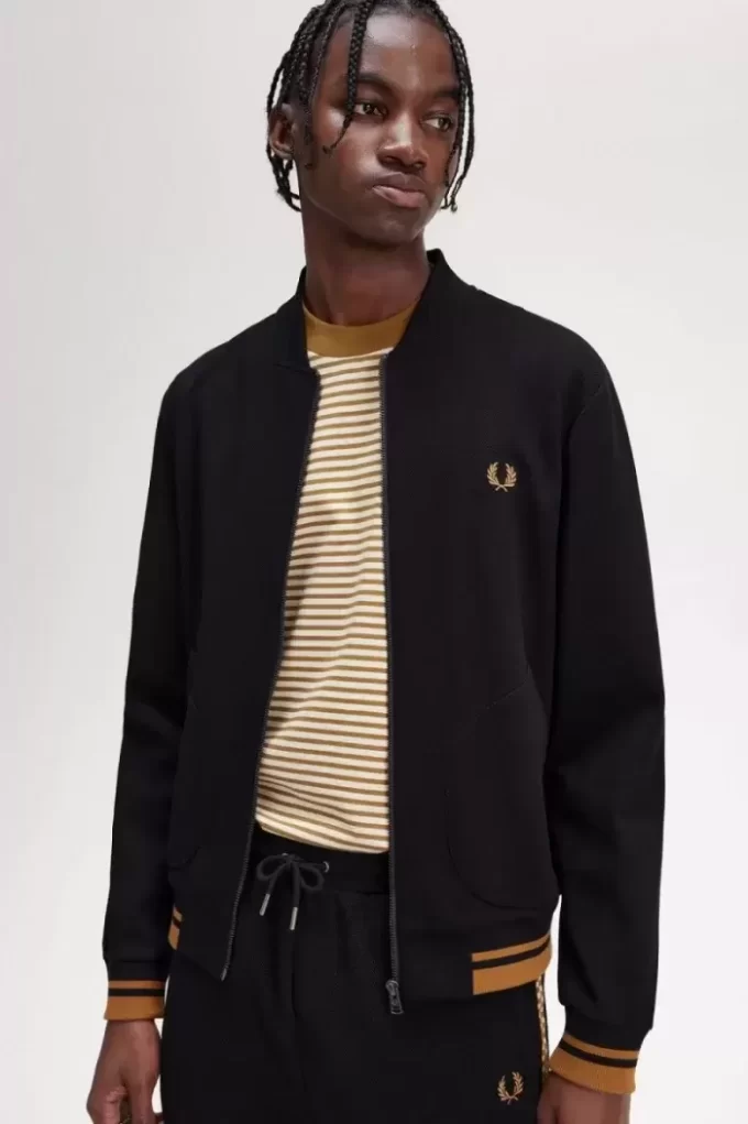 Chaquetas deportivas para hombre con detalle de ribete