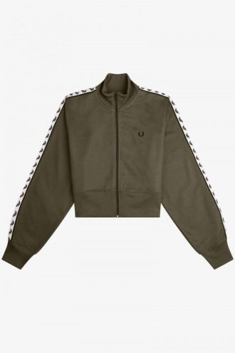 Chaquetas deportivas recortadas con cinta