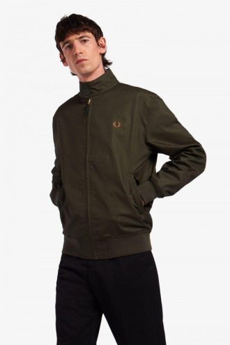 Chaquetas Harrington de algodón encerado
