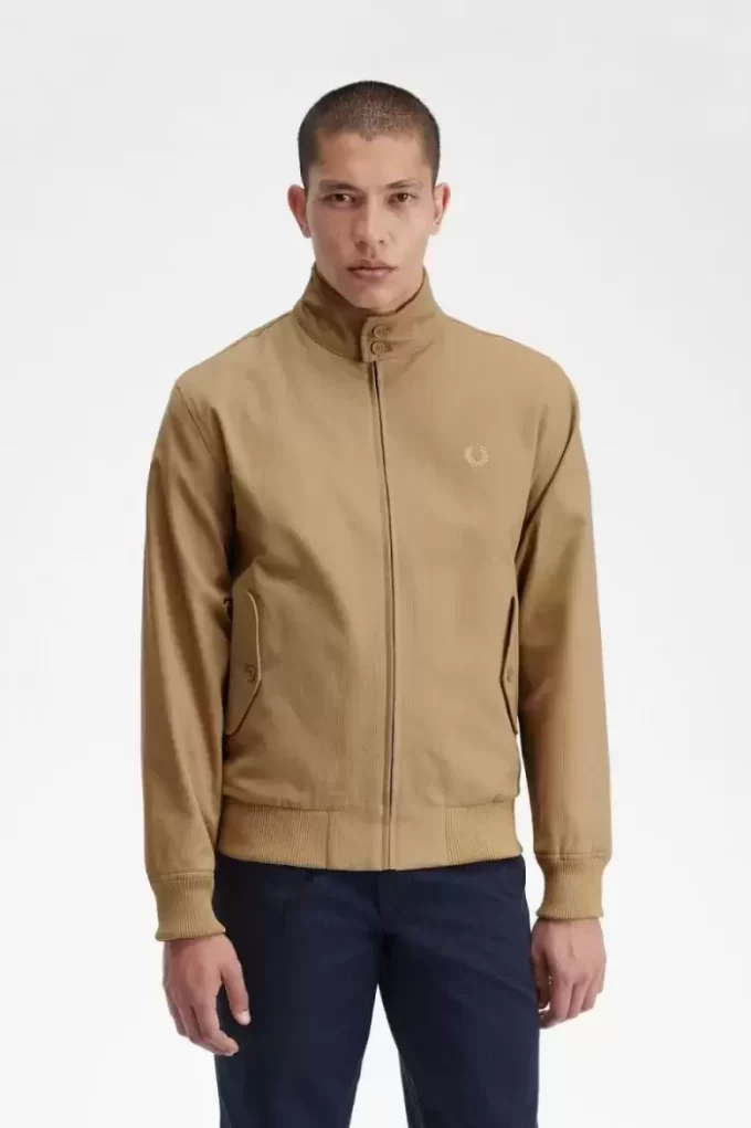 Chaquetas Harrington de pana para hombre