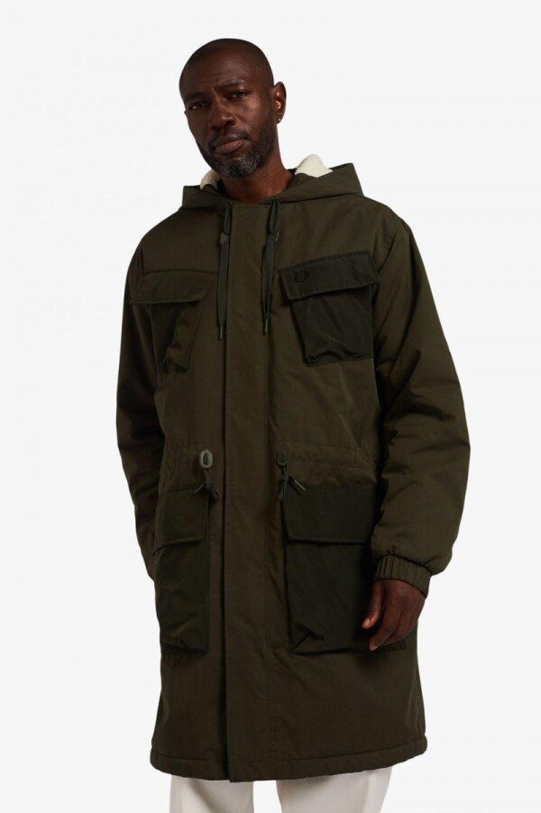 Chaquetas parka con bolsillos utilitarios Chaquetas parka con bolsillos utilitarios