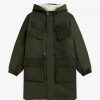 Chaquetas parka con bolsillos utilitarios Chaquetas parka con bolsillos utilitarios