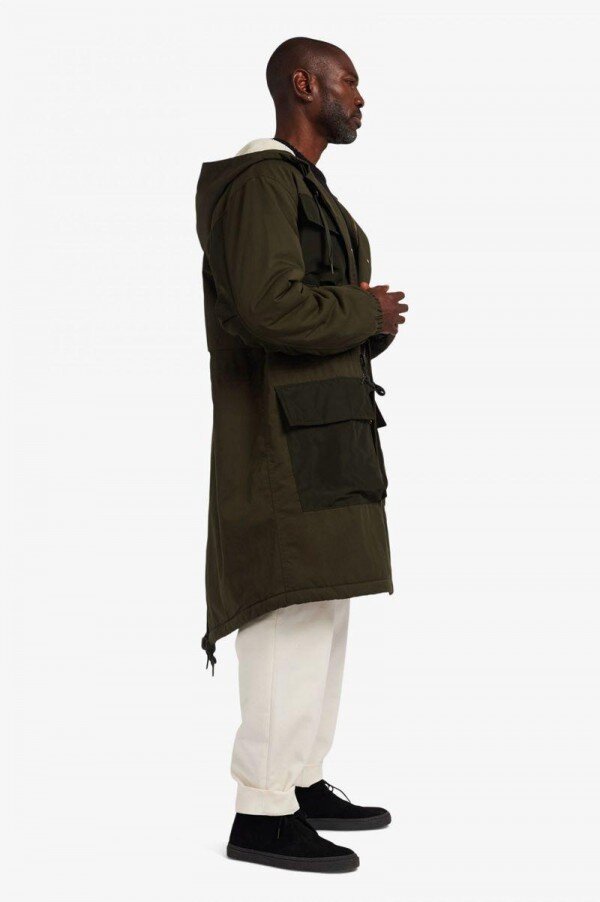 Chaquetas parka con bolsillos utilitarios Chaquetas parka con bolsillos utilitarios