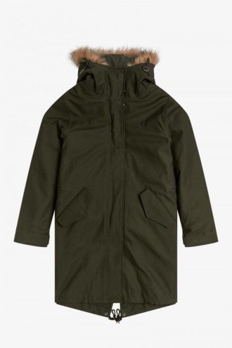 Chaquetas parka con forro y cremallera Chaquetas parka con forro y cremallera