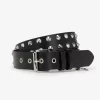 Cinturones de cuero con tachuelas para hombre Cinturones de cuero con tachuelas para hombre