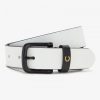 Cinturones de cuero mate Fred Perry
