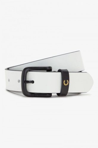 Cinturones de cuero mate Fred Perry Cinturones de cuero mate Fred Perry
