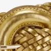 Cinturones de cuero tejido para mujer Cinturones de cuero tejido para mujer