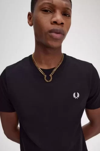 Collar de corona de laurel gruesa, joyería para mujer