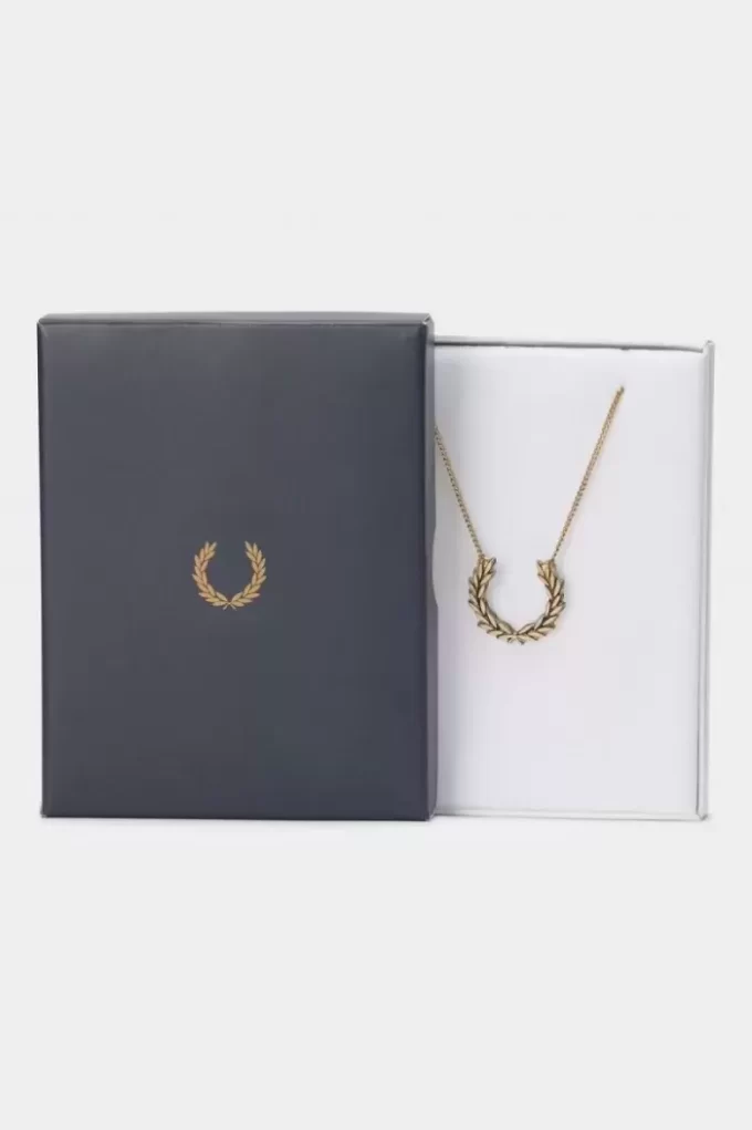 Collar de corona de laurel, joyería para mujer Collar de corona de laurel, joyería para mujer
