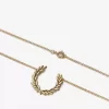 Collar de corona de laurel, joyería para mujer Collar de corona de laurel, joyería para mujer