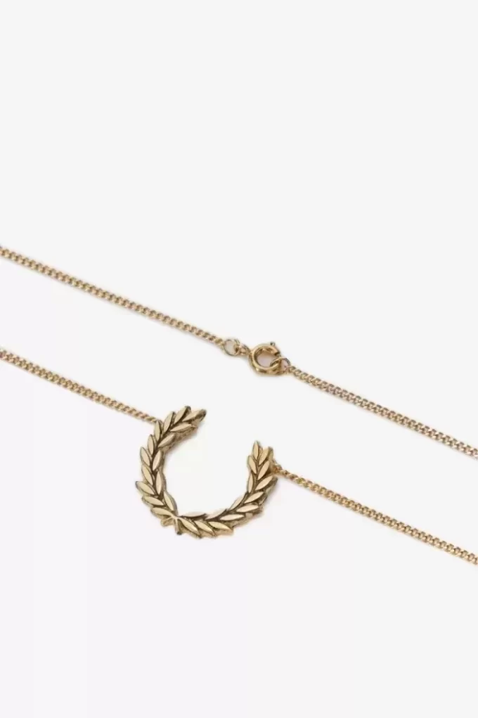 Collar de corona de laurel, joyería para mujer Collar de corona de laurel, joyería para mujer