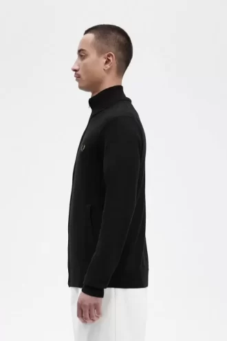 Cárdigan clásico con cremallera para hombre