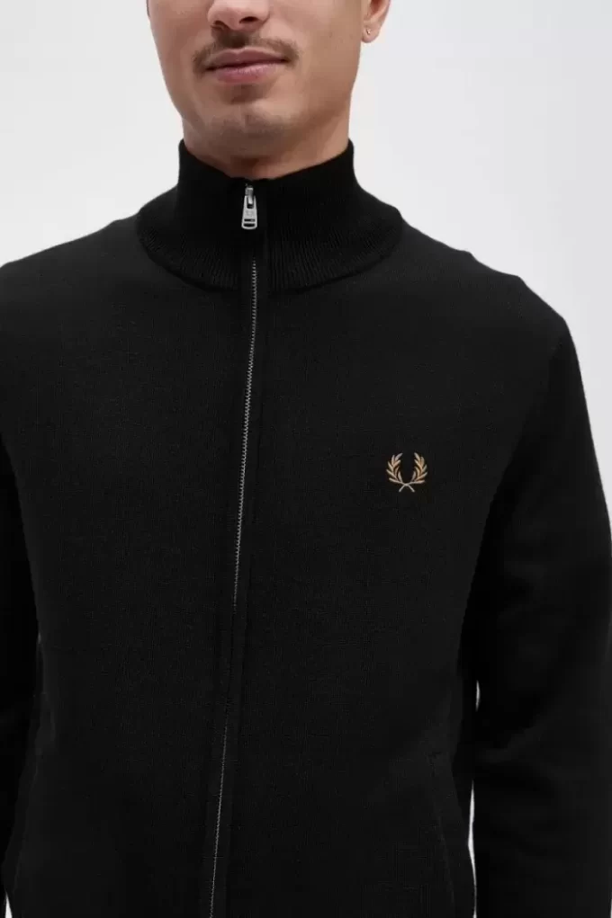 Cárdigan clásico con cremallera para hombre Cárdigan clásico con cremallera para hombre