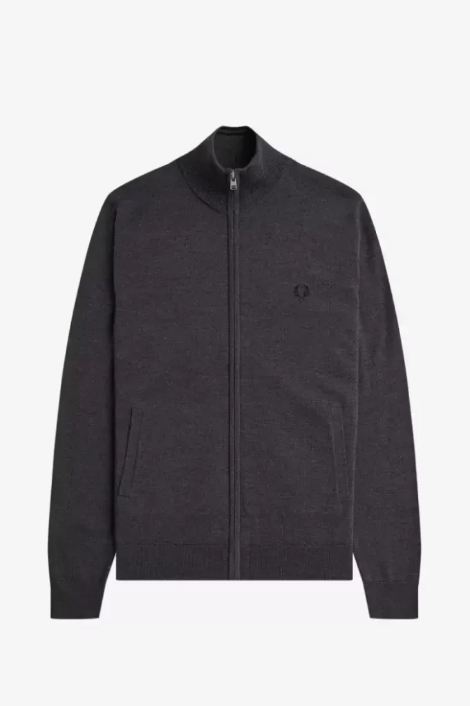 Cárdigan clásico con cremallera para hombre Cárdigan clásico con cremallera para hombre
